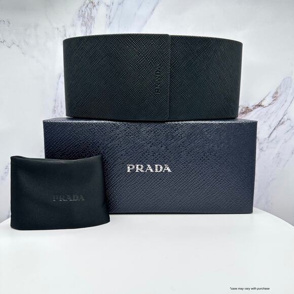 New PRADA Sunglasses Brown Beige Caramel Tortoise Gold Symbole Womens Rectangle main image 10